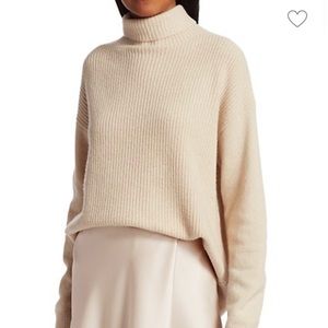 Alice + Olivia Daphney turtleneck cashmere sweater